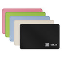 TISHRIC HDD Case External Hard Drive Optibay Enclosure 2.5 Hard Disk Case HDD Box USB 3/2 Sata to USB Multicolor Hard Drive Box