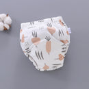 Hot 6 Layer Waterproof Reusable Cotton Baby Training Pants Infant Short Underwear Cloth Baby Diaper Nappies Panties for Children