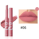 Waterproof Matte Velvet Lipstick 12 Colors Long Lasting Red Pink Lipsticks Non Stick Nude Series Lip Tint Cosmetic Makeup