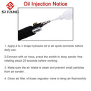 New Orbit Air Sander Mini Pneumatic 1"/2"/3" Grinding Machine set for Car Polishing High Speed Air Powered Polisher air tool