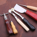 KAOBUY Professional Leather Craft Tools Kit Hand Sewing Stitching Punch Carving Work Saddle Set Accessories DIY Tool Set