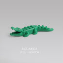 Animals Figures Dinosaurs Tiger Shark Wolf Monkey Giraffe Dinosaur Figure Model Building Blocks Toys for Children Kids Gifts