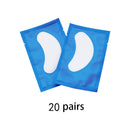 20/50/100 Pairs Patches for Building Hydrogel EyePads Eyelash Extension Paper Stickers Lint Free Under Eye Pads Makeup Supplies
