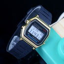 Gold Men Watches Women Electronic Digital Display Retro Style Clock Men&