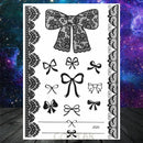 Sexy Black Henna Temporary Tattoos For Women Girls Body Art Decoration Fake Jewelry Chains Waterproof Mandala Flower Tatoos Kit