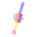 Octopus Spinning Pop Fidget Spinner Figet Toys Anti Stress Pops Wristband Light Bracelet Kawaii Push Bubble Kids Christmas Gifts