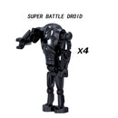 DISNEY ARC Clone Troopers Building Blocks LUKE Skywalker Mandalorians Boba Fett Palpatine Yoda R2D2 Bricks Action Figures Toys