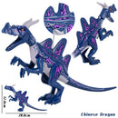 Jurassic World 2 Brutal Raptor Building Blocks Dinosaur Bricks Tyrannosaurus Indominus I-Rex Assemble Dino Kids Toys