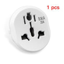 Herepow Universal Plug Converter FR AU US UK To EU Travel Adapter High Quality Home Plug Adapter 16A 250V Wall Electric Socket