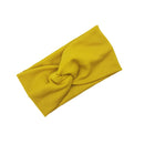1 PCS Spring Summer Solid Color Baby Headband Girls Twisted Knotted Soft Elastic Baby Girl Headbands Hair Accessories Large Size