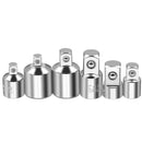 Ratchet Wrench Socket Converter Sleeve Head Adapter 1/2 "Big Fly To 3/8" Fly To 1/4 "Stainless Steel to 1/4" To 1/2 "To 3/8"