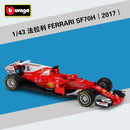 Bburago 1:43 2021 F1 Red Bull Racing RB16B 33# Verstappen 11# Sergio Perez Formula one Simulation alloy super toy car model