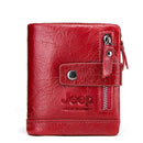 Top Sale 100% Genuine Leather Men Wallet Coin Purse Small Card Holder PORTFOLIO Portomonee Male Walet Pocket Coffee Money