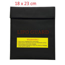 1Pcs Fireproof RC LiPo Li-Po Battery Fireproof Safety Guard Safe Bag Charging Sack Battery Safety Guard Silver Two size Hot!