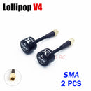 Foxeer Antenna Lollipop 4 V4 FPV Antenna 5.8G 2.6Dbi Stubby RHCP SMA RPSMA UFL Straight/Angle MMCX 7.2g For FPV RC Racing Drone