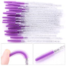 Disposable Silicone Gel Eyelash Brush Comb Mascara Wands Eye Lashes Extension Tool Professional Beauty Makeup Tool For Women