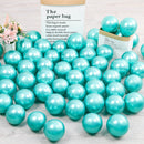10Pcs 20pcs 5inch Gold Silver Purple Green Blue Metal Balloon Wedding Balloons Happy Birthday Latex Metal Chrome Ballon Decor