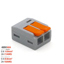 0.4-6.0mm 30/50/100 Pieces & SET Mini Fast Universal Wire Connector Easy Quick Wiring Car & Solar Energy Terminals