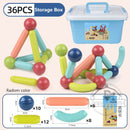 Magnetic Constructor Blocks Set Toys for Kids Magnet Stick Rod Building Blocks Montessori Educational Toys For Children Boy Girl