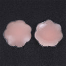 Reusable Invisible Self Adhesive Silicone Breast Chest Nipple Cover Bra Pasties Pad Petal Mat Stickers Accessories For Woman
