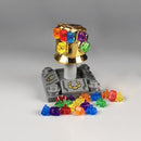 Single MOC Super Heroes Figures Accessories Model Bricks Kits Infinite Gloves Energy Gems Building Blocks DIY Toys For Children