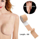 1 Roll Women Push Up Bras For Self Adhesive Silicone Breast Stickers Strapless Body Invisible Bra DIY Breast Lift Up Boob Tape