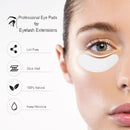 50/100 Pairs Eyelash Extension Paper Patches Lint Hydrating Lash Extension Pillow Sticker Under Eye Pads Eyelash Makeup Tools