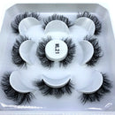 2022 New 5 pairs natural false eyelashes fake lashes long makeup 3d mink lashes eyelash extension mink eyelashes short eyelashes