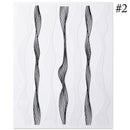 1PC Silver Gold Lines Stripe 3D Nail Sticker Geometric Waved Star Heart Self Adhesive Slider Papers Nail Art Transfer Stickers