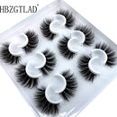 2022 New 5 pairs natural false eyelashes fake lashes long makeup 3d mink lashes eyelash extension mink eyelashes short eyelashes