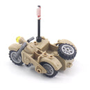 MOC Military SWAT Weapon WW2 Toy Gun Sandbag Cannon Building Blocks Bricks Toys for Children Kids Gifts DIY Toy Military