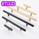 Modern Cabinet Shoe Rack Pull Simple Style Furniture Bedroom Closet Drawer Handle Aluminum Alloy, Gold Locker Wine Cabinet Knob