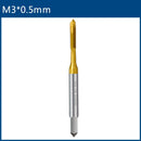 HSS Titanium Coating Screw Tap Drill Bit M2 M2.5 M3 M3.5 M4 M5 M6 M8 M10 M12 Metric Straight Flute Thread Tap Hand Tools