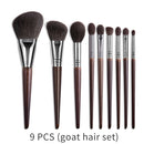 OVW Natural Makeup Brushes Set Eyeshadow Make Up Brush Goat Hair Kit for Makeup nabor kistey Blending pinceaux maquillage