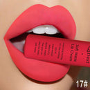 QIBEST Brand 34 Colors Liquid Lipstick Waterproof Matte Nude Lipstick Pigment Red Long Lasting Lip Gloss Women Makeup Lipgloss
