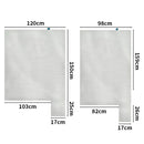 Meijuner Lazy Sofa Cover Liner Bag White Mesh Guts Bag without Fillings /Inner for Bean Bag Cover Furniture Cover
