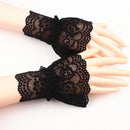 New Fake sleeves autumn winter wild sweater decorative sleeves pleated wrist Pleated organ fake sleeves universal fake cuff