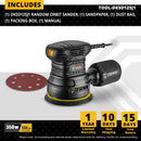 DEKO 280W/320W/350W Random Orbit Sander with 8 Hole 125mm Sandpaper and Variable Speed Sander Power Tools (DKSD28Q1)