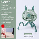 500mAh Stroller Fan Personal Portable Desk Handheld Baby Bed Car Seat Fan USB Rechargeable Fan Mini Stroller Accessories