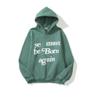 Graffiti Letter Foam Plus Velvet Sweatshirts Men and Women Harajuku Oversized Fleece Hoodie Hip Hop Stranger Things Hooded Hoody