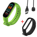 Smart Watch M6 Men's And Women's Fitness Sports Bracelet Heart Rate Blood Pressure Monitor Digital Watch for IOS Android Phones