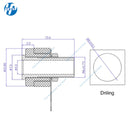 10Pcs/set Male Female J072 4mm Banana Plug Male And Female To Insert Connector Banana Pin DIY Model