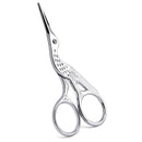 Eyebrow Scissors Stainless Steel Nail Tools Eyebrow Nose Eyelash Scissors Multifunctional Facial Hair Trimmer Makeup Beauty Tool
