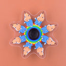 Fingertip Spinning Top Cartoon Animated Special Effects Dynamic-Running Fidget Spinner Rotating Hand Spinner Relieves Stress Toy