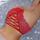 Women Sexy Lace Panties G String Transparent Underwear Hollow Out Panties Mesh Thongs Sex Low Waist Seamless Briefs Lingerie