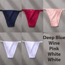 5PCS/Set Sexy Underwear Cotton Panties Women Lingerie Female Underpants Hoop Design Waistband Briefs Intimate Bikini Panty Woman