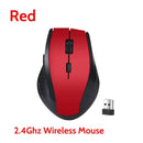 2.4Ghz Wireless Mouse Gamer for Computer PC Gaming Mouse With USB Receiver Laptop Accessories for Windows Win 7/2000/XP/Vista
