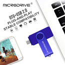 High Speed USB Flash Drive OTG Pen Drive 128gb 64gb Usb Stick 32gb type-c Pendrive Flash Disk for Android SmartPhone/PC