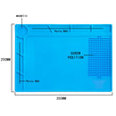 ESD Heat Insulation Working mat Soldering Station Iron Phone Computer Repair Mat Magnetic Heat-resistant BGA Insulator Platform