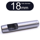 Round Punch Hollow Punch Steel Chisel Leather Puncher Cutting Tool for Belts, Metal Gaskets, Leather, Canvas (0.5mm To 60mm)